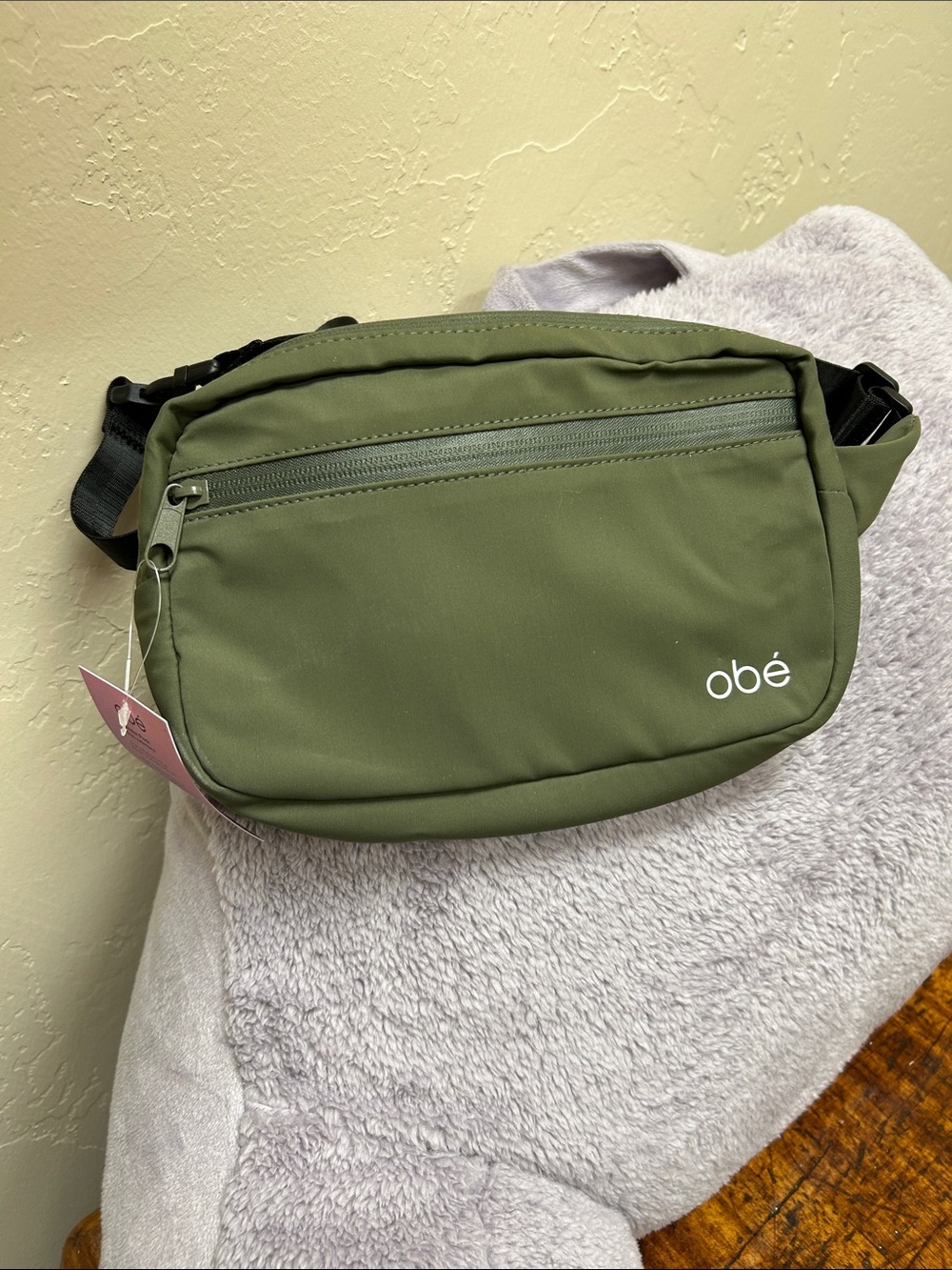 Olive Green Men’s Crossbody Sling Bag